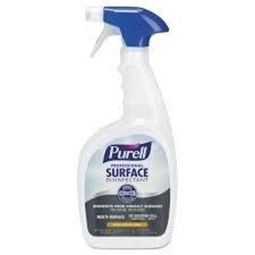 DESCRIPTION: (6) SURFACE DISINFECTANT BRAND/MODEL: PURELL INFORMATION: FRESH CITRUS SIZE: 32 OZ RETAIL$: $7.50 EA QTY: 6