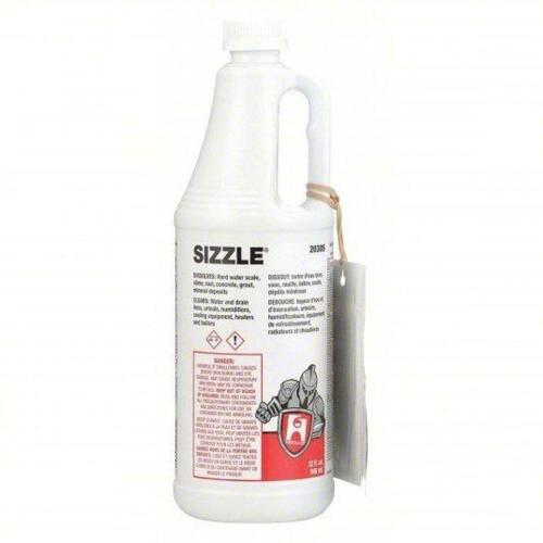 DESCRIPTION: (4) SCALE REMOVER BRAND/MODEL: SIZZLE SIZE: 32 FL OZ RETAIL$: $22.40 EA QTY: 4