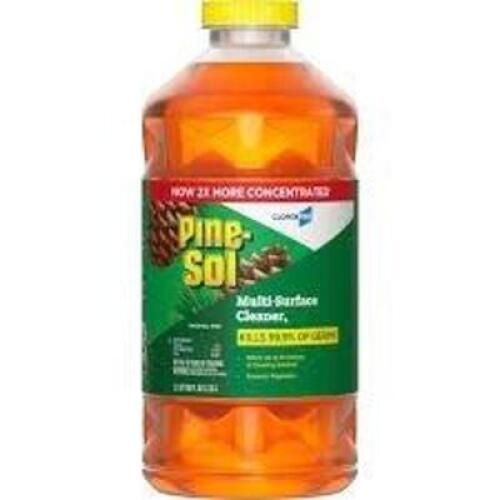 DESCRIPTION: (2) MULTI SURFACE CLEANER BRAND/MODEL: PINE SOL SIZE: 2.5 QT RETAIL$: $20.00 EA QTY: 2