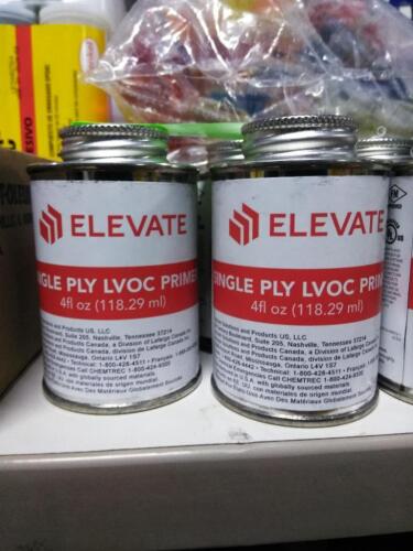 DESCRIPTION: (6) SINGLE PLY LVOC PRIMER BRAND/MODEL: ELEVATE SIZE: 4 FL OZ QTY: 6