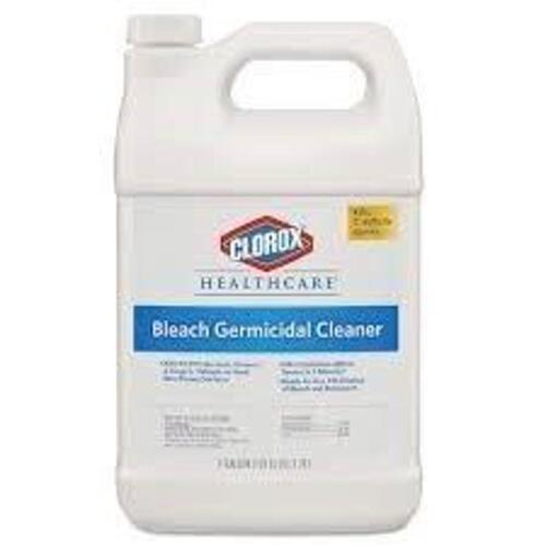 DESCRIPTION: (2) BLEACH GERMICIDAL CLEANER BRAND/MODEL: CLOROX HEALTHCARE SIZE: 1 GALLON RETAIL$: $25.00 EA QTY: 2