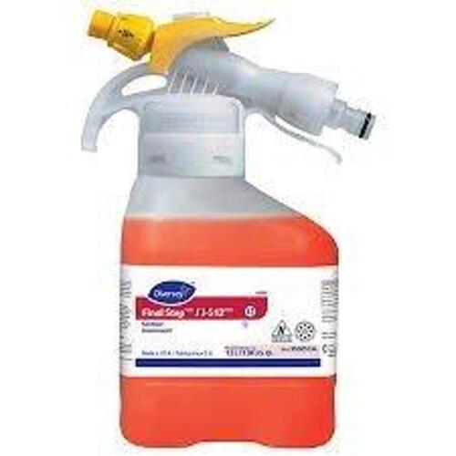 DESCRIPTION: (4) SANITIZER BRAND/MODEL: DIVERSEY FINAL STEP SIZE: 1.5L RETAIL$: $22.50 EA QTY: 4