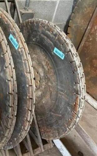 (6) 24" CONCRETE SAW BLADES