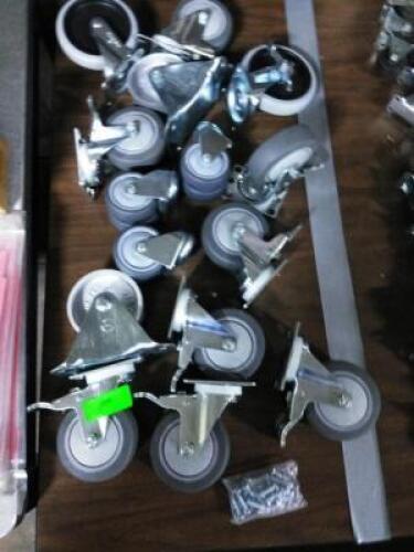 DESCRIPTION: (1) LOT OF MISC CASTERS QTY: 1