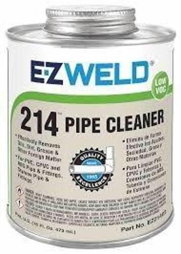 DESCRIPTION: (1) PIPE CLEANER BRAND/MODEL: EZ WELD 214 SIZE: 1 PT RETAIL$: $18.91 EA QTY: 1