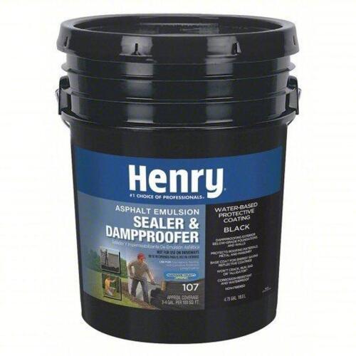 DESCRIPTION: (1) SEALER AND DAMP PROOFER BRAND/MODEL: HENRY #40P308 SIZE: 5 GALLON RETAIL$: $82.07 EA QTY: 1