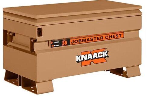 DESCRIPTION: (1) JOBMASTER CHEST BRAND/MODEL: KNAACK/36 INFORMATION: 7 CUFT, TAN RETAIL$: $590.99 SIZE: 36" W x 19" D x 21.5" H QTY: 1