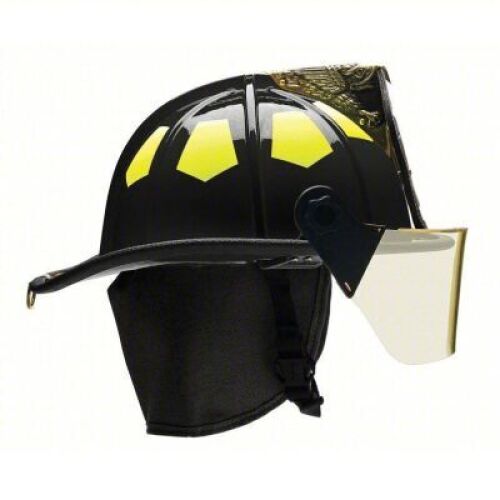 DESCRIPTION: (1) FIRE HELMET BRAND/MODEL: BULLARD #13W088 INFORMATION: BLACK SIZE: 6-1/2 - 8 RETAIL$: $449.90 EA QTY: 1