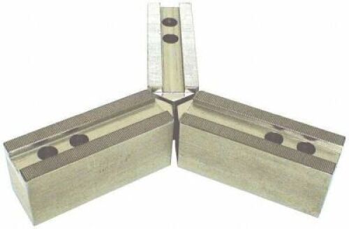 DESCRIPTION: (1) SET OF (3) SOFT LATHE CHUCK JAWSBRAND/MODEL:&nbsp;H&R MFT/HR-155-5.0-OPSIZE: 7-1/2" LONG X 2-1/2" WIDE X 5" HIGHRETAIL$: $710QTY: 1