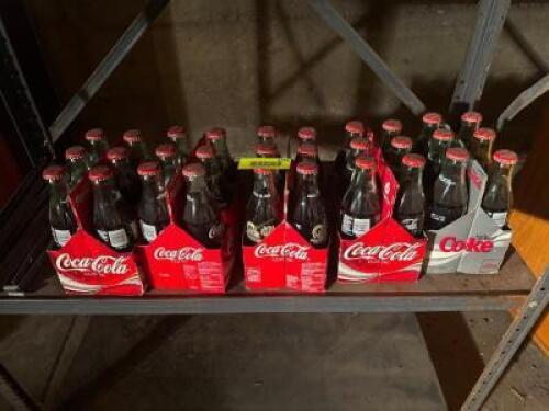 ASSORTED VINTAGE COKE