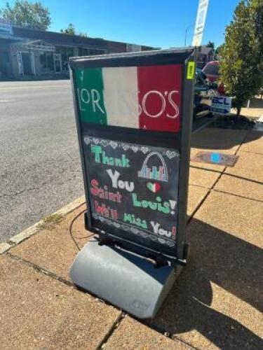 SIDEWALK SIGN