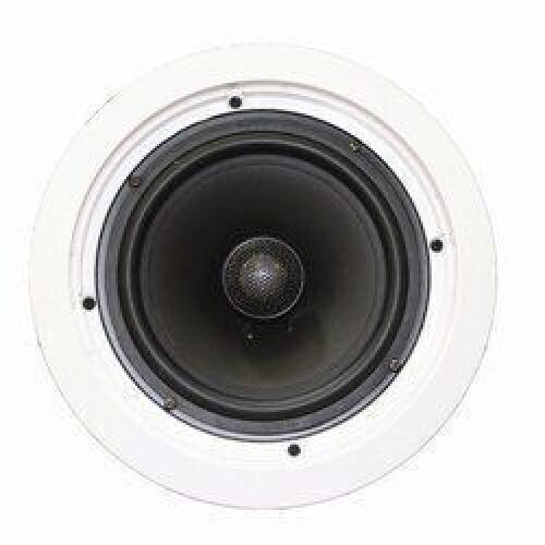 DESCRIPTION: (1) IN-CEILING SPEAKER PAIRBRAND/MODEL: ARIA/IC608INFORMATION: 120W PEAKSIZE: 6.5" SPEAKERSRETAIL$: $92.44/PAIRQTY: 1