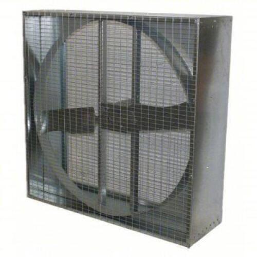 DESCRIPTION: (1) AGRICULTURAL EXHAUST FAN, DIRECT DRIVE BRAND/MODEL: DAYTON #44YU08 INFORMATION: 1 HP, TOTALLY ENCLOSED AIR OVER, 1 PH SIZE: 48 IN BLA