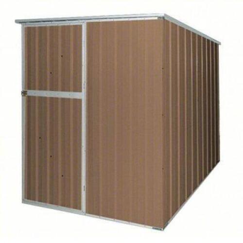 DESCRIPTION: (1) OUTDOOR STORAGE SHED BRAND/MODEL: PRODUCT NUMBER #13X101 INFORMATION: BROWN, 175 CU FT CAPACITY SIZE: 5.7' X 6.2' X 6.3 RETAIL$: $390