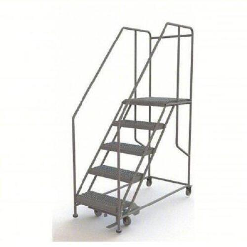 DESCRIPTION: (1) FORWARD DESCENT ROLLING WORK PLATFORM BRAND/MODEL: TRI-ARC #29RJ63 INFORMATION: 5 STEPS SIZE: 50 IN PLATFORM HT, 24 IN PLATFORM WD RE