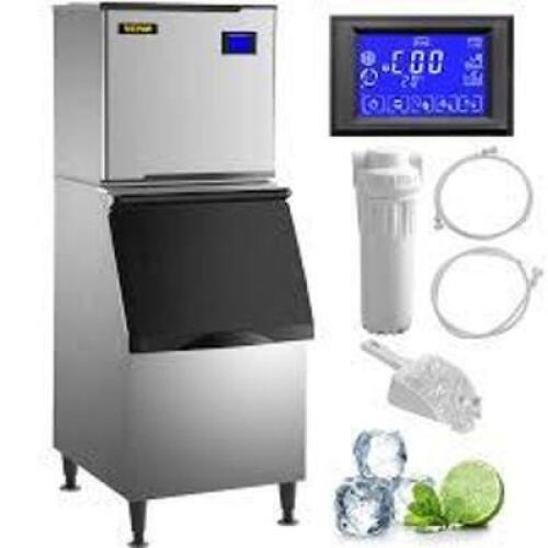 DESCRIPTION: (1) COMMERCIAL ICE MAKER BRAND/MODEL: VEVOR #RVG3355-240326-0060-249 INFORMATION: SINGLE. SEE INSPECTION RETAIL$: $931.99 EA QTY: 1
