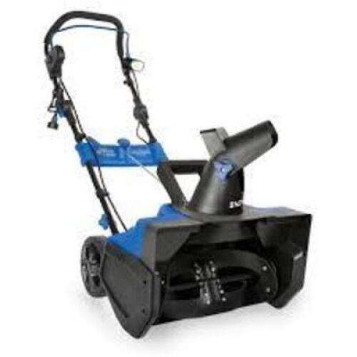 DESCRIPTION: (1) ELECTRIC SNOW THROWER BRAND/MODEL: SNOWJOE INFORMATION: 15 A, BLUE SIZE: 21" RETAIL$: $199.99 EA QTY: 1