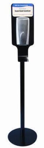 DESCRIPTION: (1) HAND HYGIENE STATION BRAND/MODEL: RUBBERMAID #FG750824 INFORMATION: BLACK RETAIL$: $374.78 EA QTY: 1