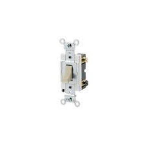 DESCRIPTION: (10) TOGGLE LIGHT SWITCH BRAND/MODEL: LEVITON #070-CSB3-15I INFORMATION: WHITE, 3 WAY, GROUNDING RETAIL$: $7.34 EA QTY: 10