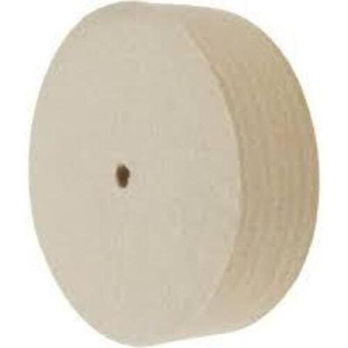DESCRIPTION: (9) UNMOUNTED POLISHING DISCS BRAND/MODEL: VALUE COLLECTION #91070417 SIZE: 6" DIAMETER, 2" THICK, 1/2" ARBOR HOLE RETAIL$: $114.81 EA QT