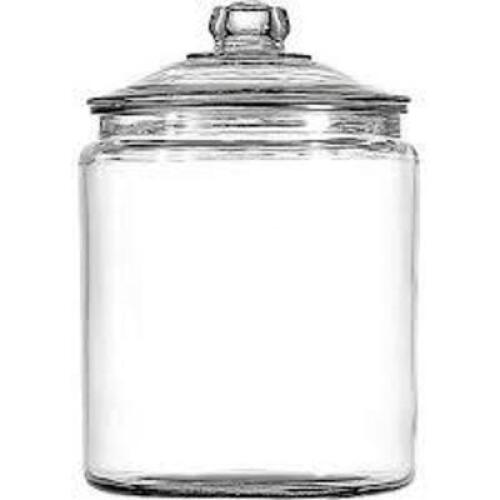 DESCRIPTION: (1) HERITAGE JAR BRAND/MODEL: ANCHOR HOCKING SIZE: 2 GAL RETAIL$: $24.75 EA QTY: 1