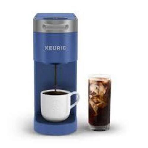 DESCRIPTION: (1) K SLIM COFFEE POT BRAND/MODEL: KEURIG INFORMATION: BLUE, + ICED DRINKS RETAIL$: $79.00 EA QTY: 1