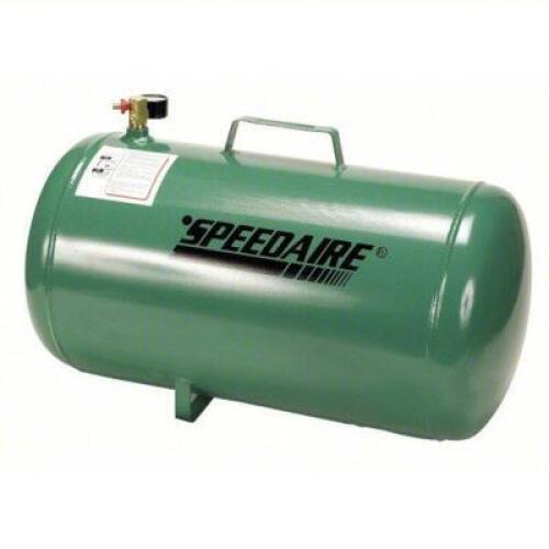 DESCRIPTION: (1) PORTABLE AIR TANK BRAND/MODEL: SPEEDAIRE #3EUJ9 INFORMATION: 125 PSI MAX SIZE: 11 GAL TANK RETAIL$: $211.99 EA QTY: 1
