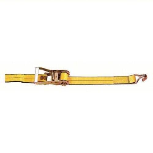 DESCRIPTION: (2) TIE DOWN STRAP BRAND/MODEL: KINEDYNE #48PX51 INFORMATION: RATCHET, WIRE-HOOK, GEN PURPOSE, 2 IN WD, 1,670 LB WLL, YELLOW SIZE: 20' RE