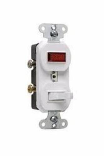 DESCRIPTION: (6) COMBINATION DEVICE BRAND/MODEL: LEGRAND #692-I INFORMATION: WHITE, 15A, 120V AC RETAIL$: $24.53 EA QTY: 6