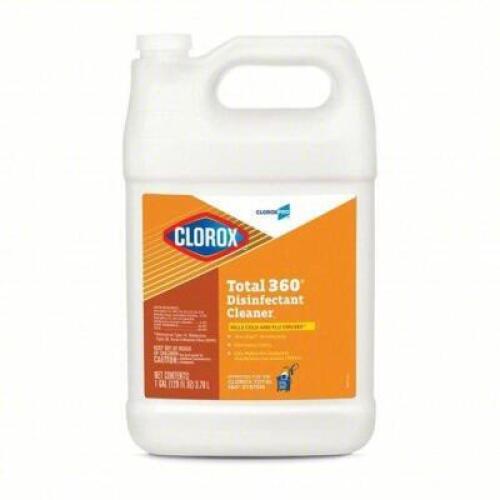 DESCRIPTION: (4) DISINFECTANT CLEANER BRAND/MODEL: CLOROX #61DU34 INFORMATION: UNSCENTED SIZE: 1 GALLON RETAIL$: $180.89 TOTAL QTY: 4