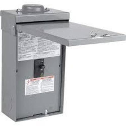 DESCRIPTION: (1) ENCLOSED ELECTRICAL PANEL BRAND/MODEL: SQUARE D INFORMATION: GRAY, STEEL, SEE INSPECTION RETAIL$: $181.02 EA QTY: 1