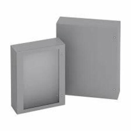 DESCRIPTION: (1) SINGLE DOOR SOLID PANEL ENCLOSURE BRAND/MODEL: COOPER #16126-SD INFORMATION: NEMA 4/12 SIZE: 16 X 12 X 6 RETAIL$: $913.52 EA QTY: 1