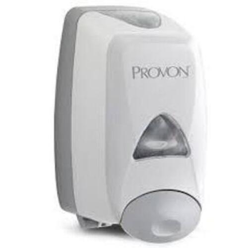 DESCRIPTION: (6) SOAP DISPENSERS BRAND/MODEL: PROVON #5160-06 INFORMATION: GRAY SIZE: 1250 ML RETAIL$: $16.75 EA QTY: 6