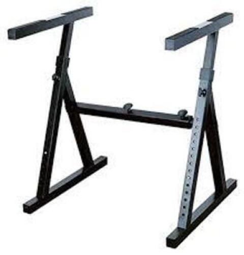 DESCRIPTION: (1) KEYBOARD STAND BRAND/MODEL: STELLAR LABS INFORMATION: BLACK, METAL RETAIL$: $49.99 EA QTY: 1