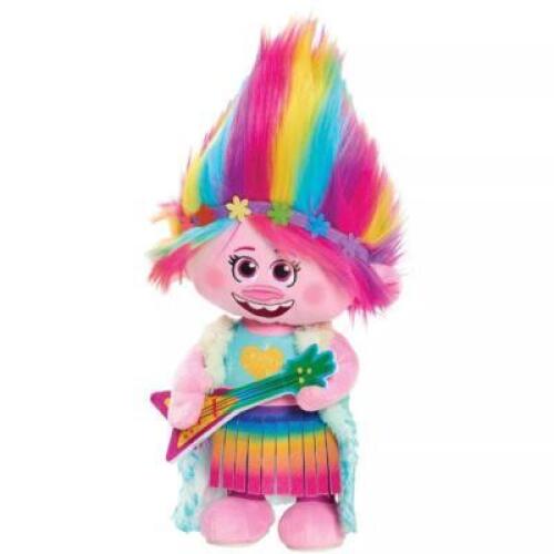 TROLLS WORLD TOUR POPPY FINALE LOOK SINGING PLUSH DOLL