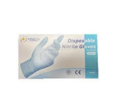 DESCRIPTION: (10) BOXES OF (100) DISPOSABLE NITRILE GLOVES BRAND/MODEL: XINGYU #D5000 SIZE: MEDIUM RETAIL$: $93.64 TOTAL QTY: 10