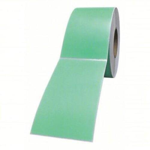 DESCRIPTION: (1) CASE OF (4) ROLLS OF PRINTER LABELS BRAND/MODEL: CRANE CONSUMABLES #53wx19 SIZE: 4 in Label Wd, 6 in Label Ht, Green, 3 in Core Dia.,