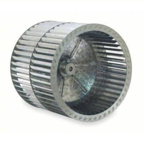 DESCRIPTION: (1) BLOWER WHEEL BRAND/MODEL: DAYTON #2UTW1 SIZE: Forward-Curved, 11 in Dia, 10 5/8 in W, CW Hub End, Steel Wheel, 2 Inlets, 1/2 in Bore