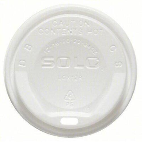DESCRIPTION: (1)CASE OF (1500) PLASTIC DOME SIP THROUGH CUP LID BRAND/MODEL: SOLO #22YL91 INFORMATION: WHITE RETAIL$: $74.00 EA QTY: 1
