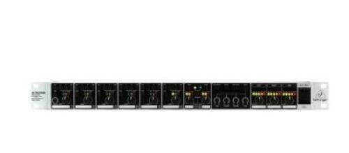 DESCRIPTION: (1) RACK MOUNT ZONE MIXER BRAND/MODEL: BEHRINGER ZMX8210 SIZE: 6 MIC/LINEN INPUTS RETAIL$: $139.00 QTY: 1