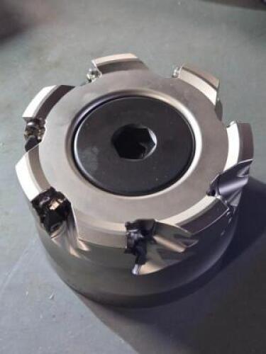 DESCRIPTION: (1) MODULAR METAL SLASH MILL BRAND/MODEL: SUMITOMO MSX44000R-1.5 SIZE: 4' CUT DIA RETAIL$: $898.83 QTY: 1