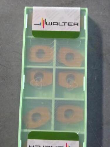 DESCRIPTION: (30) CARBIDE MILLING INSERTS BRAND/MODEL: WALTER P2000-5516582 WAP35 RETAIL$: $1,350.00 QTY: 30