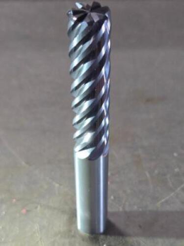 DESCRIPTION: (2) SOLID CARBIDE CORNER RADIUS END MILL BRAND/MODEL: NIAGARA N58273 SIZE: 1/2" DIA 2" LOC RETAIL$: $305.92 QTY: 2
