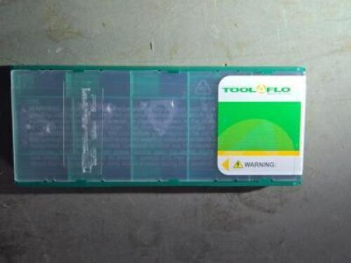DESCRIPTION: (15) LAYDOWN THRERADING INSERTS BRAND/MODEL: TOOL FLO 16ERB 14NPT RETAIL$: $338.20 QTY: 15