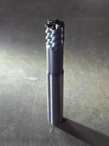 DESCRIPTION: (3) SOLID CARBIDE CORNER RADIUS END MILLS BRAND/MODEL: FRASIA X7200445 SIZE: 10mm DIA 11mm LOC 0.015mm RAD RETAIL$: $561.45 QTY: 3