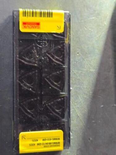 DESCRIPTION: (20) CARBIDE TURNING INSERTS BRAND/MODEL: SANDVIK COROMANT WNMG 08 04 12-QM 4325 RETAIL$: $678.00 QTY: 20