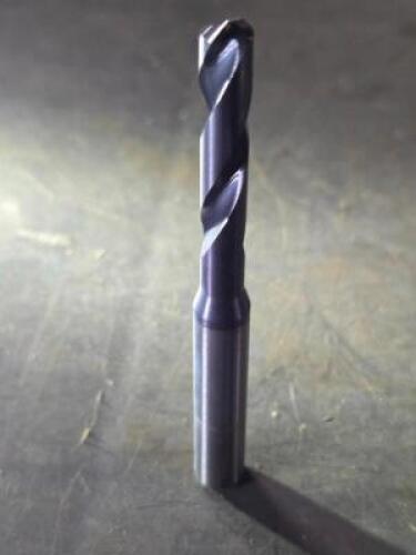 DESCRIPTION: (3) SOLID CARBIDE SML DRILL BIT BRAND/MODEL: WIDIA 4143962 SIZE: LETTER E RETAIL$: $163.38 QTY: 3