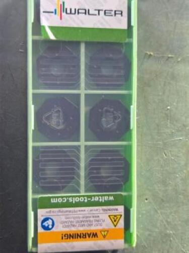 DESCRIPTION: (20) CARBIDE MILLING INSERTS BRAND/MODEL: WALTER ODMW060508T-A27 RETAIL$: $744.00 QTY: 20