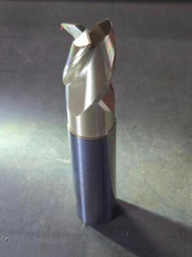 DESCRIPTION: (1) CARBIDE CORNER RADIUS END MILL BRAND/MODEL: ACCUPRO 48339378 SIZE: 1" DIA 1-1/4" LOC RETAIL$: $334.39 QTY: 1