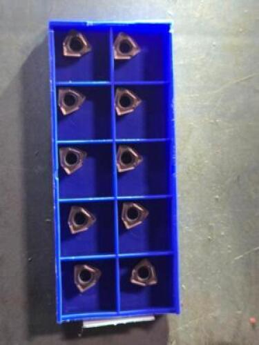 DESCRIPTION: (20) CARBIDE TURNING INSERTS BRAND/MODEL: SUMITOMO XNMU060608PNER- RETAIL$: $419.00 QTY: 20